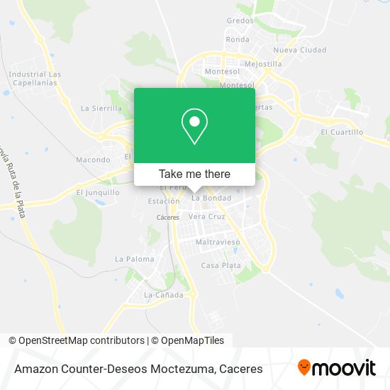 Amazon Counter-Deseos Moctezuma map