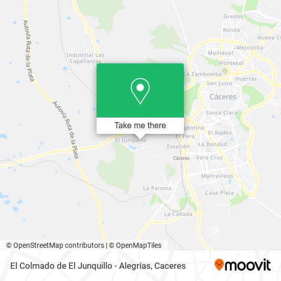El Colmado de El Junquillo - Alegrías map