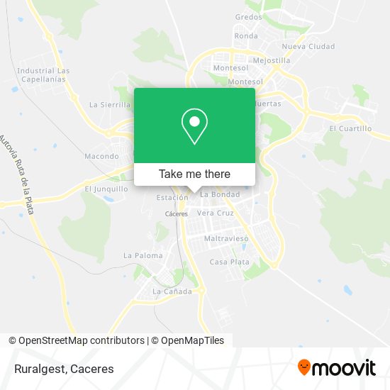 Ruralgest map