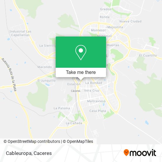Cableuropa map