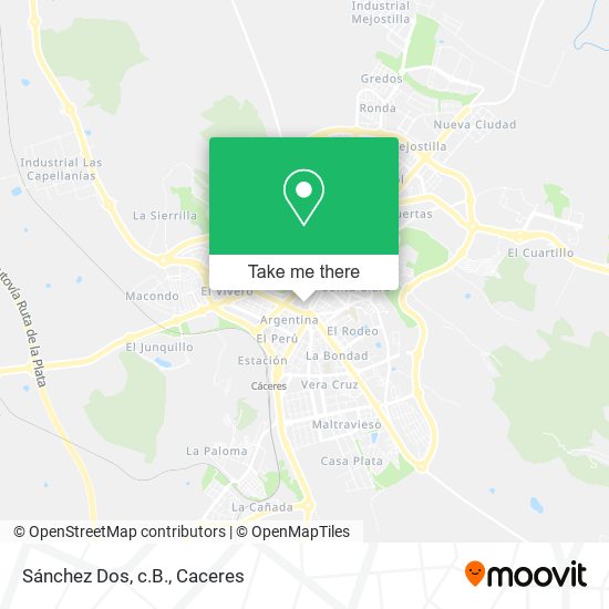 Sánchez Dos, c.B. map