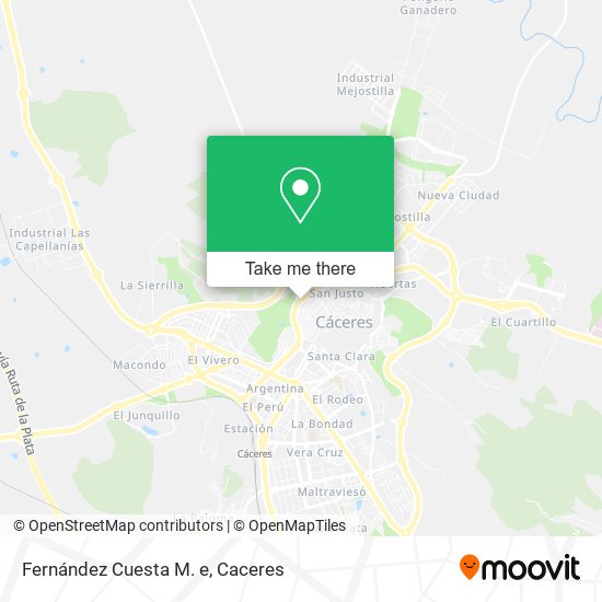 Fernández Cuesta M. e map