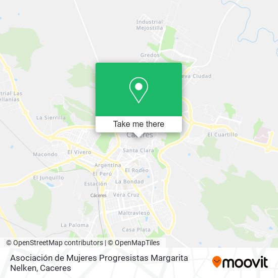 Asociación de Mujeres Progresistas Margarita Nelken map