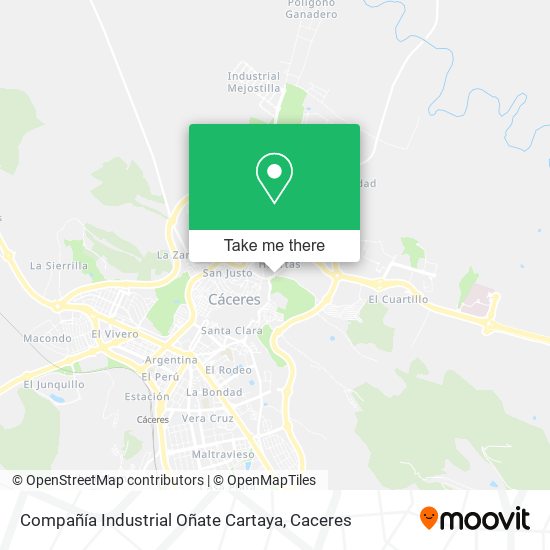 Compañía Industrial Oñate Cartaya map