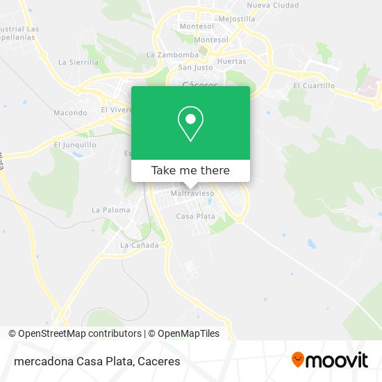 mercadona Casa Plata map