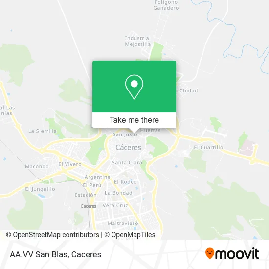 AA.VV San Blas map