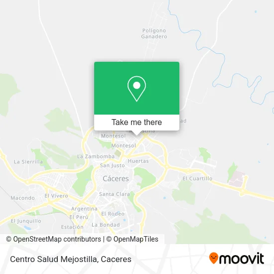 Centro Salud Mejostilla map
