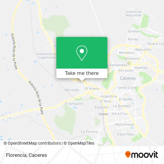 Florencia map