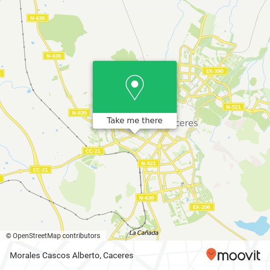 mapa Morales Cascos Alberto