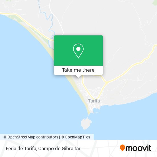 mapa Feria de Tarifa