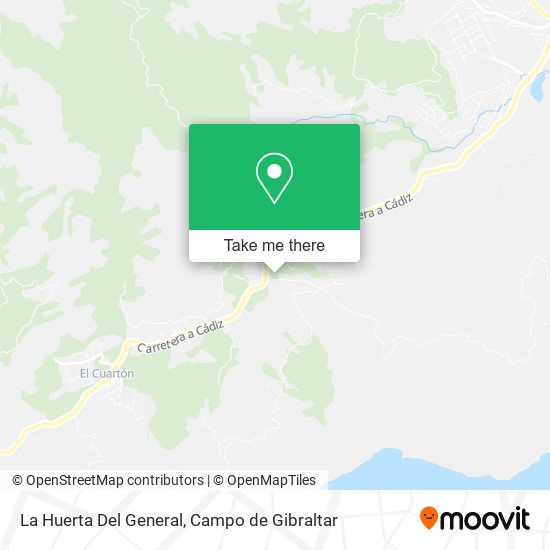 La Huerta Del General map