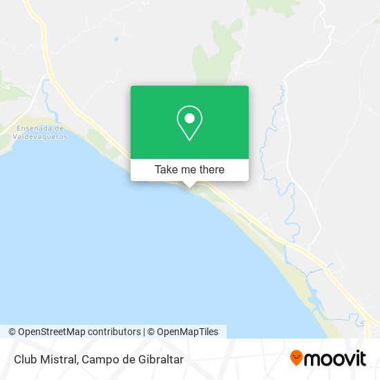 mapa Club Mistral