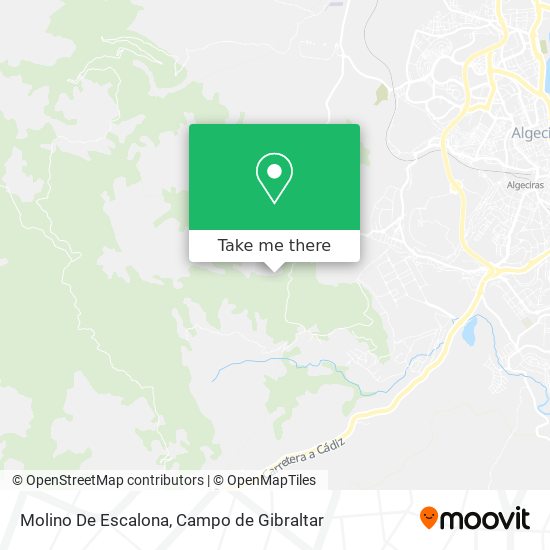 mapa Molino De Escalona