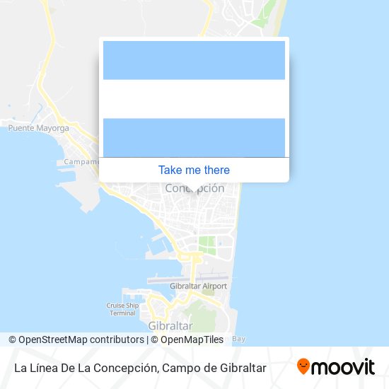 mapa La Línea De La Concepción