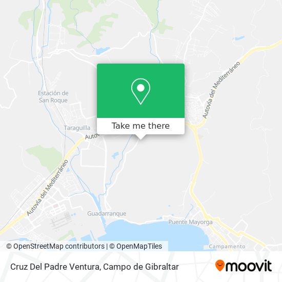 Cruz Del Padre Ventura map
