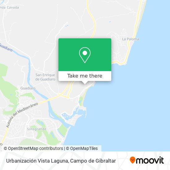 Urbanización Vista Laguna map
