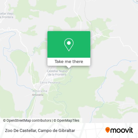 Zoo De Castellar map