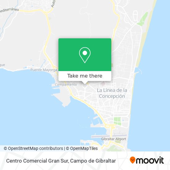 Centro Comercial Gran Sur map