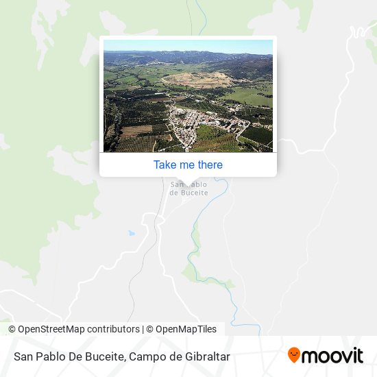 San Pablo De Buceite map