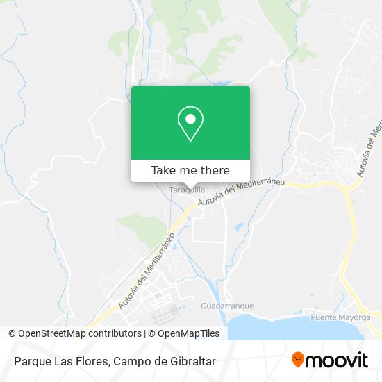 Parque Las Flores map