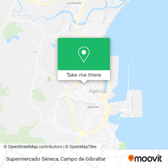 mapa Supermercado Séneca