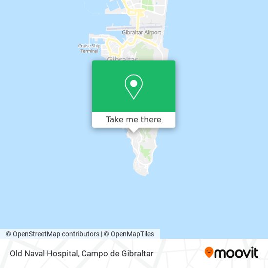 Old Naval Hospital map