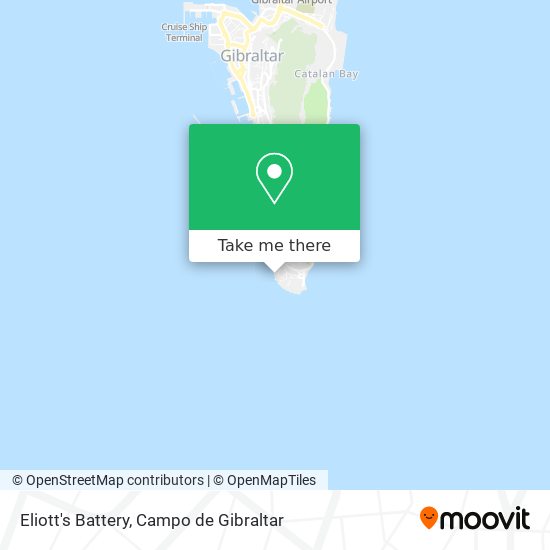 Eliott's Battery map