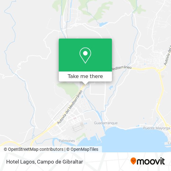 Hotel Lagos map