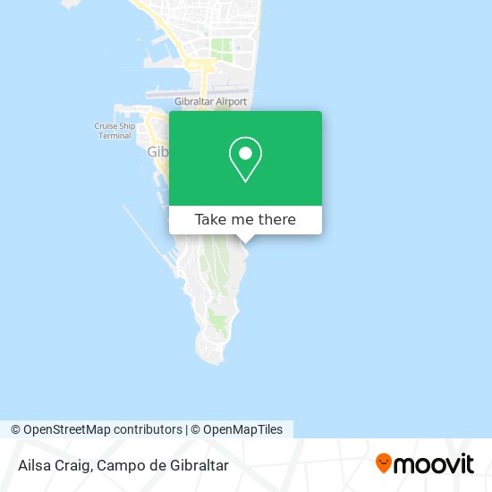 Ailsa Craig map