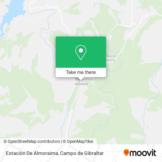 Estación De Almoraima map