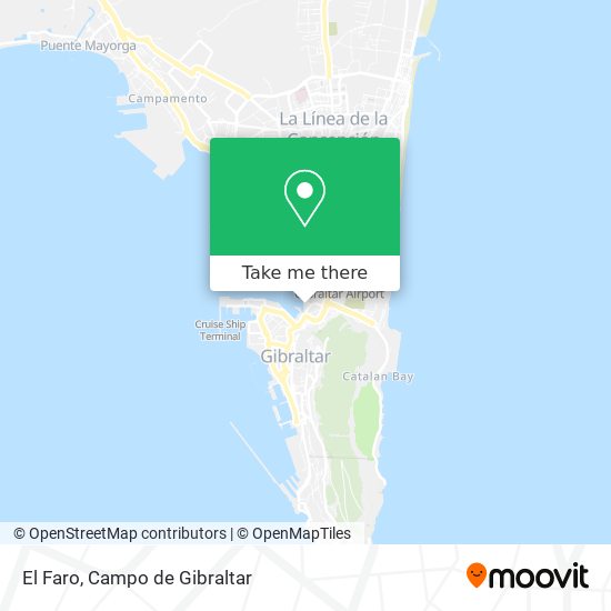 El Faro map