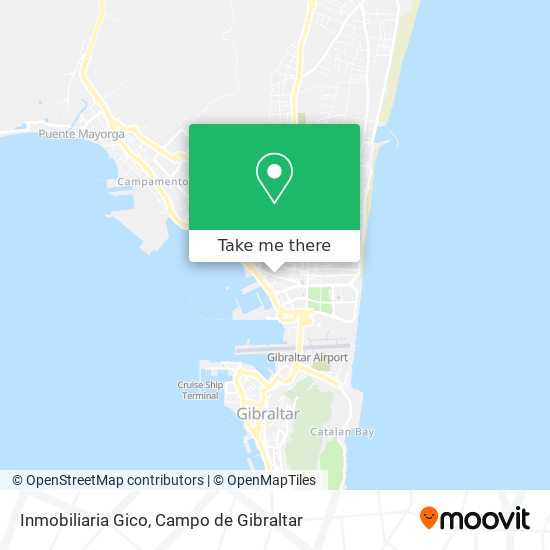Inmobiliaria Gico map