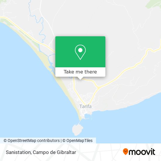 mapa Sanistation