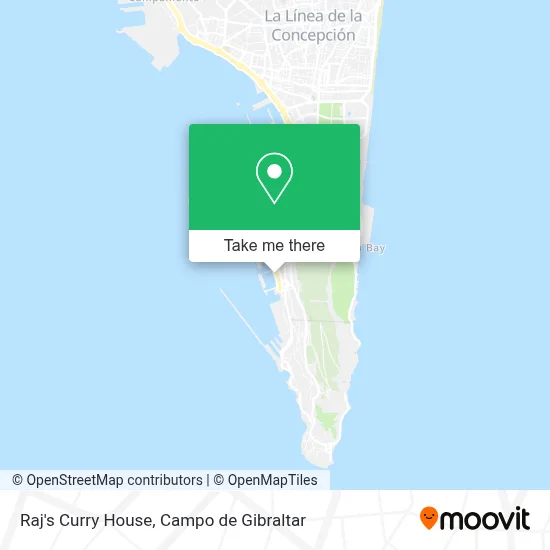 Raj's Curry House map