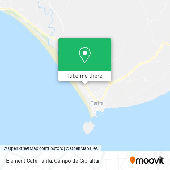 Element Café Tarifa map