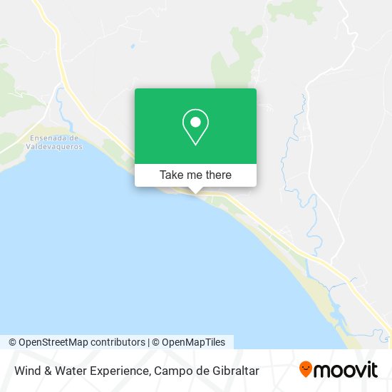 Wind & Water Experience map