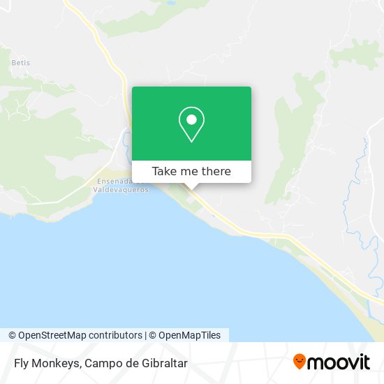 Fly Monkeys map