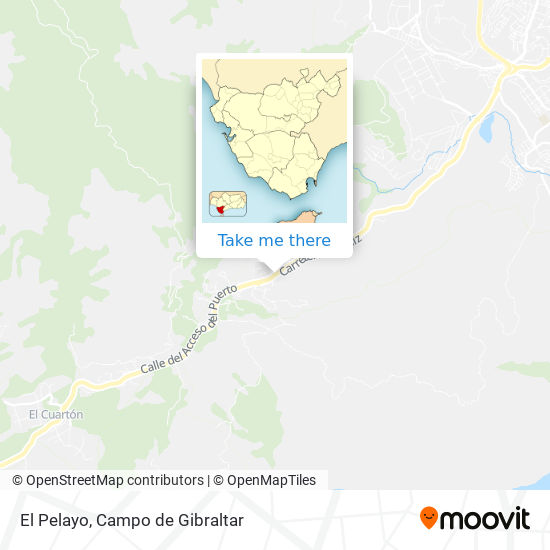 mapa El Pelayo