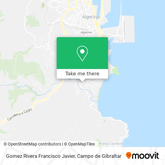 Gomez Rivera Francisco Javier map