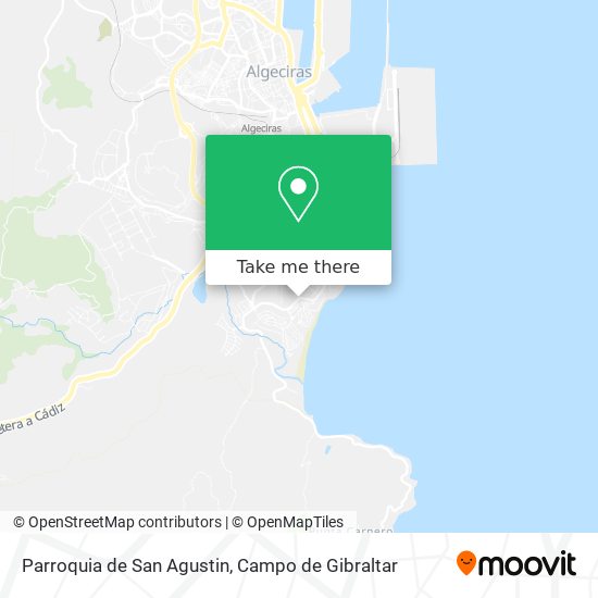 mapa Parroquia de San Agustin