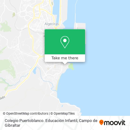 Colegio Puertoblanco. Educación Infantil map