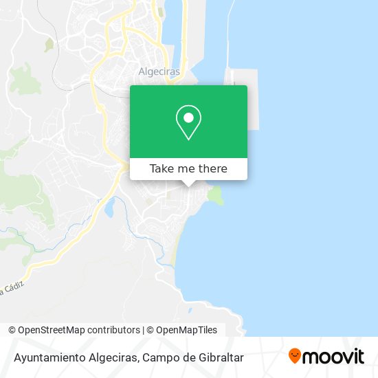 Ayuntamiento Algeciras map