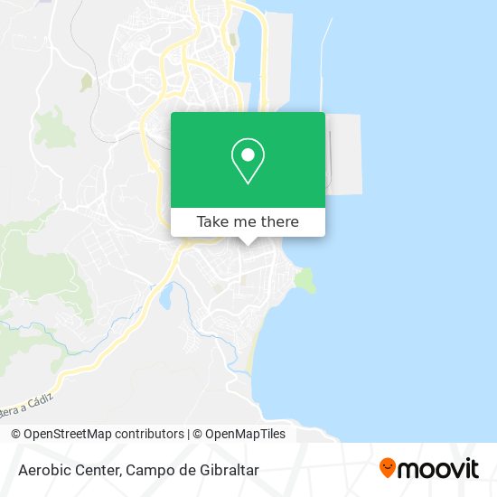 Aerobic Center map