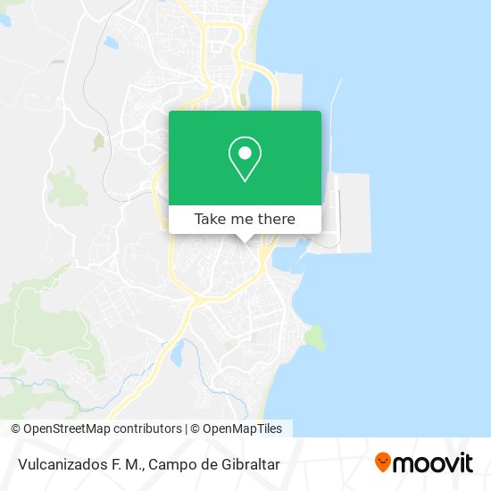 Vulcanizados F. M. map