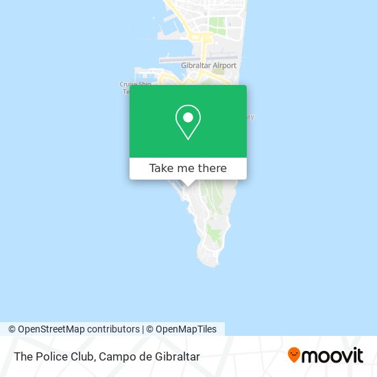 The Police Club map
