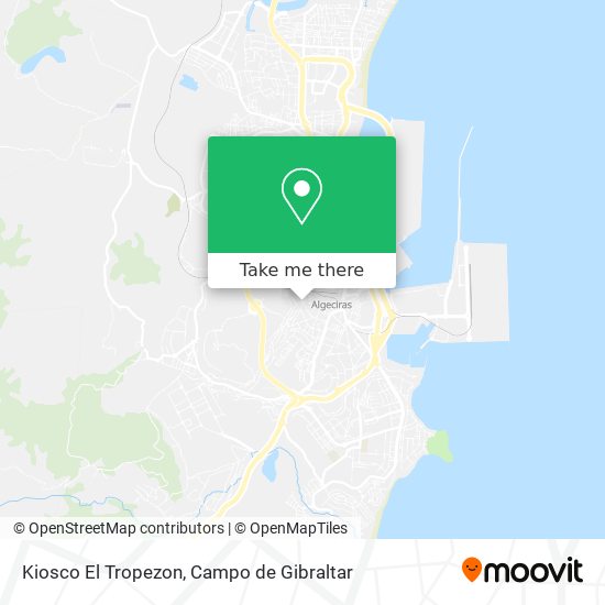 Kiosco El Tropezon map