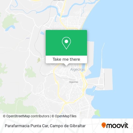 Parafarmacia Punta Car map