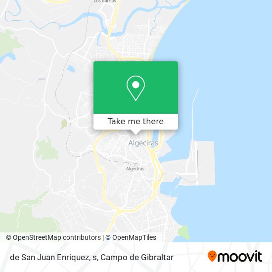 de San Juan Enriquez, s map