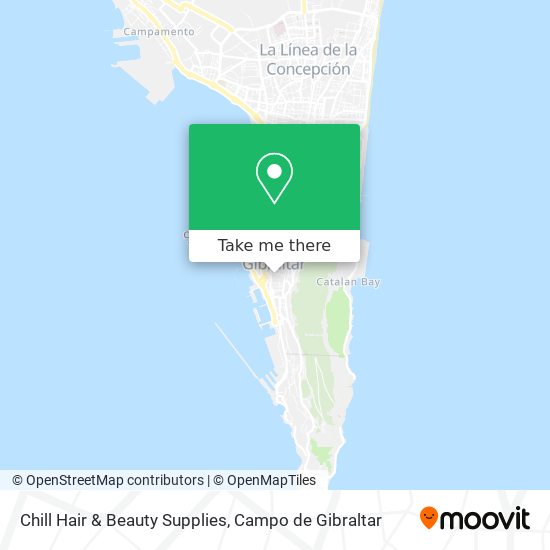 Chill Hair & Beauty Supplies map