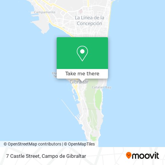 7 Castle Street map